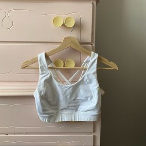 White Lululemon Sports Bra